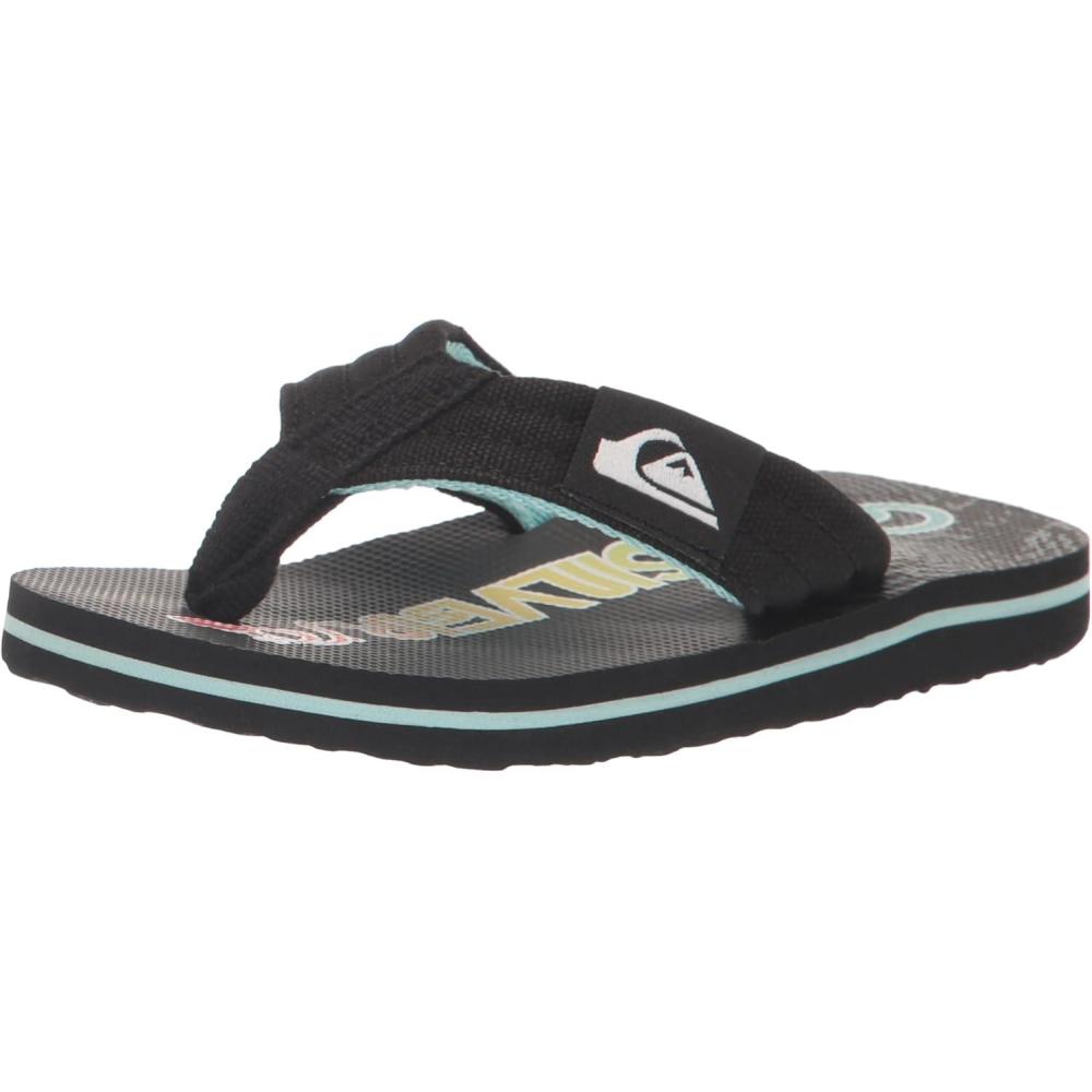 image:imageQuiksilver Boys Molokai Layback Ii Flip Flop Sandal YouthBlack 1 233