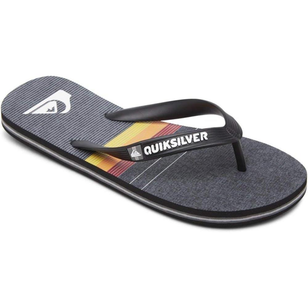 image:imageQuiksilver Boys Molokai More Core Youth 3 Point SandalBlackGreyBlack Molokai More Core Youth