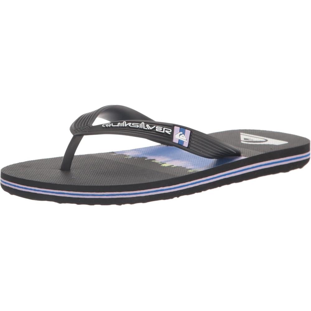 image:imageQuiksilver Boys UnisexChild Molokai Art Youth Sandal FlipFlopBlack 6