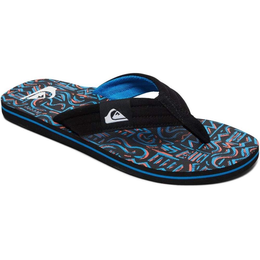 image:imageQuiksilver Mens Flip FlopBlack Black Black Blue Xkkb