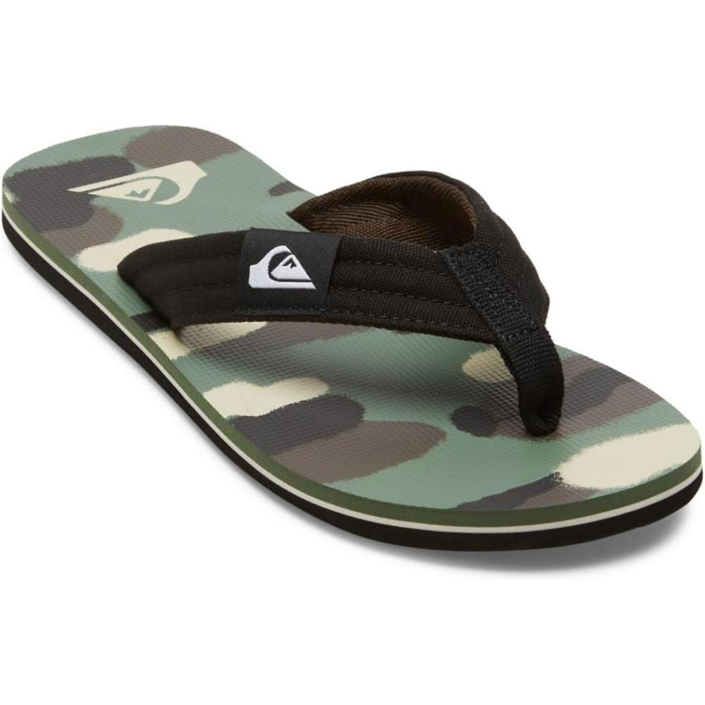 image:imageQuiksilver Mens Flip FlopBlack Brown Green