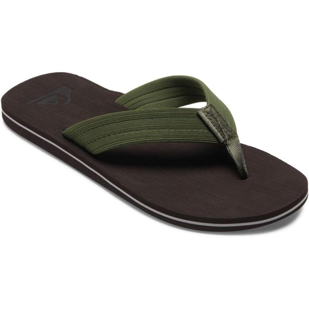 image:imageQuiksilver Mens Flip FlopBrown Brown Green