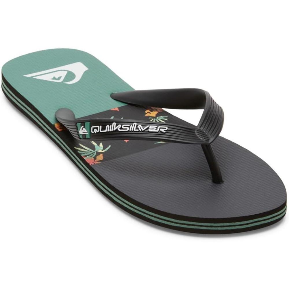 image:imageQuiksilver Mens FlipFlop SandalBlackGreen