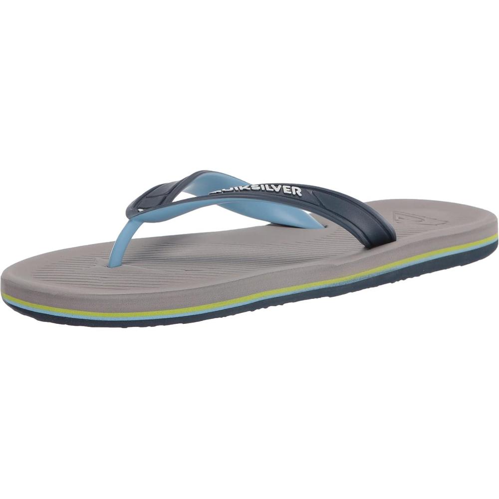 image:imageQuiksilver Mens Haleiwa Ii 3 Point Sandal FlipFlopBlueGreyBlue