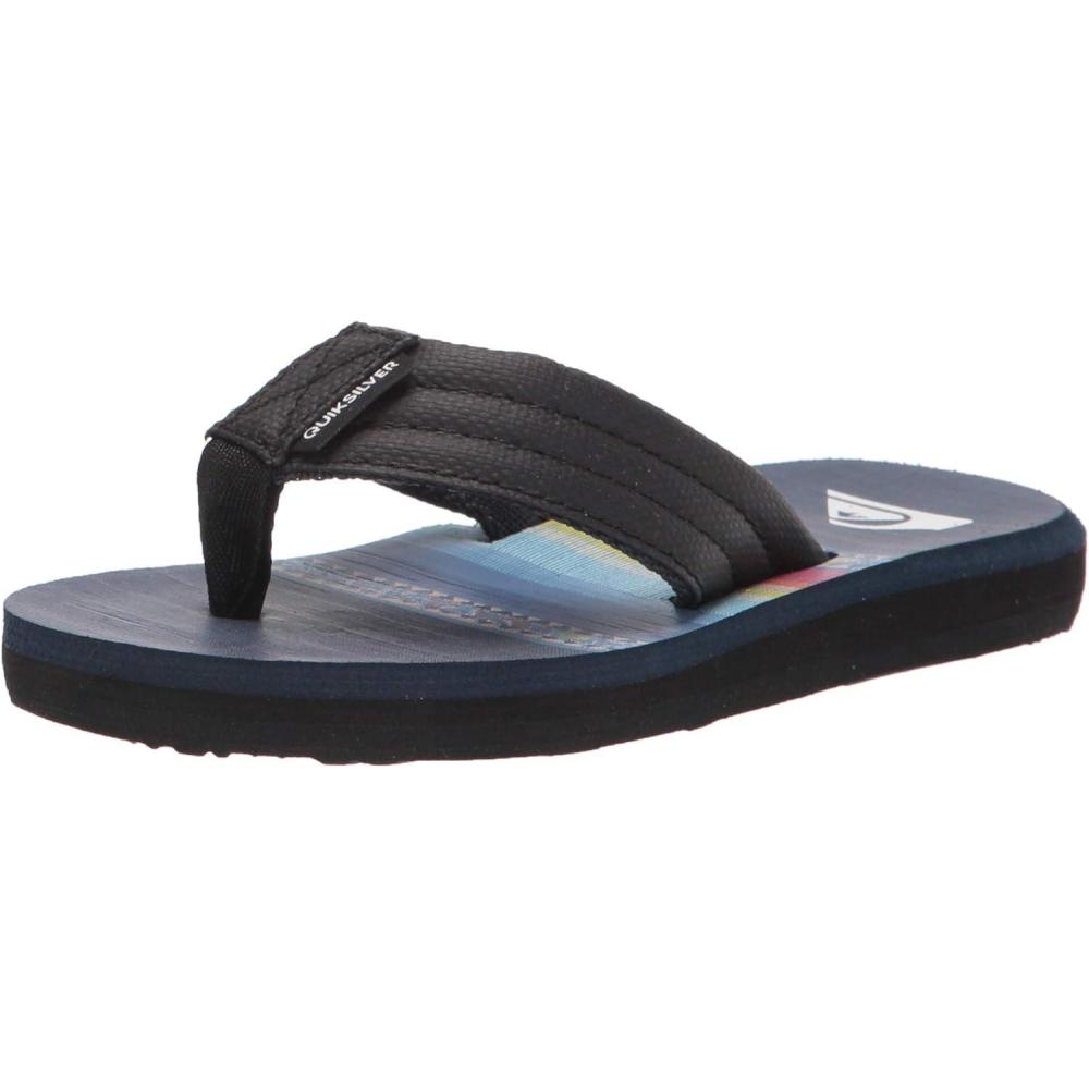 image:imageQuiksilver UnisexChild SandalsBlueBlueBlack Carver Print Youth