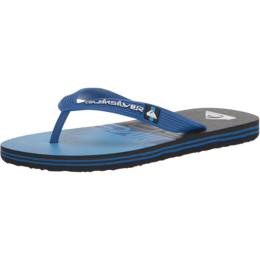 image:imageQuiksilver boys Unisexchild Molokai Panel Youth SandalBlackBlueGrey