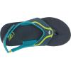 Quiksilver Boy’s Mathodic Recovery a/T Heel Strap Flip Flop Athletic Sandal Toddler(Blue 1 233)