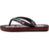 Quiksilver Boy’s Molokai Art Flip Flop Youth(Black 8 233)