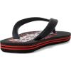 Quiksilver Boy’s Molokai Art Flip Flop Youth(Black 8 233)