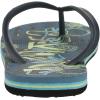 Quiksilver Boy’s Molokai Art Flip Flop Youth(Black/Green/Blue 234)