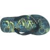 Quiksilver Boy’s Molokai Art Flip Flop Youth(Black/Green/Blue 234)