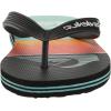 Quiksilver Boy’s Molokai Art Flip Flop Youth(Black/Orange/Green 234)