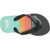 Quiksilver Boy’s Molokai Art Flip Flop Youth(Black/Orange/Green 234)
