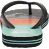 Quiksilver Boy’s Molokai Art Flip Flop Youth(Black/Orange/Green 234)