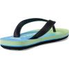 Quiksilver Boy’s Molokai Art Flip Flop Youth(Blue/Blue/Green 233)