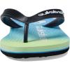 Quiksilver Boy’s Molokai Art Flip Flop Youth(Blue/Blue/Green 233)