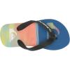 Quiksilver Boy’s Molokai Art Flip Flop Youth(Blue/Yellow/Blue 233)