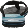 Quiksilver Boy’s Molokai Layback Youth Flip Flop Sandals(Black 4)