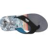 Quiksilver Boy’s Molokai Layback Youth Flip Flop Sandals(Black/Blue/Black)