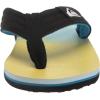 Quiksilver Boy’s Molokai Layback Youth Flip Flop Sandals(Blue/Blue/Yellow)
