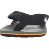 Quiksilver Boy’s Molokai Layback Youth Sandal(Black/Black/Grey)