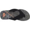 Quiksilver Boy’s Molokai Layback Youth Sandal(Black/Black/Grey)