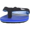 Quiksilver Boy’s Molokai Layback Youth Sandal(Black/Blue/Black)