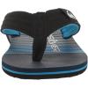 Quiksilver Boy’s Molokai Layback Youth Sandal(Black/Blue/Grey)