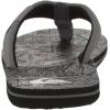 Quiksilver Boy’s Molokai Layback Youth Sandal(Black/Grey/Black)