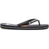 Quiksilver Boy’s Molokai More Core Youth 3 Point Sandal(Black/Grey/Black Molokai More Core Youth)