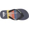 Quiksilver Boy’s Molokai Point Break Youth Sandal(Black/Blue/Black)