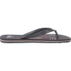 Quiksilver Boy’s Molokai Word Block Youth Sandal(Black/Grey/Black)