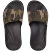 Quiksilver Boy’s Unisex-Child Bright Coast Glow Youth Adjustable Slide Sandal(Green/Brown/Black)