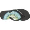 Quiksilver Boy’s Unisex-Child Molokai Art Youth Sandal Flip-Flop(Black 7)