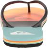 Quiksilver Boy’s Unisex-Child Molokai Art Youth Sandal Flip-Flop(Black/Orange/Grey)