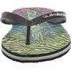 Quiksilver Boy’s Unisex-Child Molokai Art Youth Sandal Flip-Flop(Black/Pink/Blue)