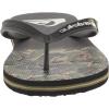 Quiksilver Boy’s Unisex-Child Molokai Art Youth Sandal Flip-Flop(Green 1)