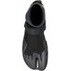 Quiksilver Mens 3mm Sessions Split Toe Surf Bootie – Black | 5