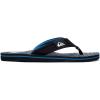 Quiksilver Men’s Flip Flop(Black Black Black Blue Xkkb)