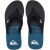 Quiksilver Men’s Flip Flop(Black Black Green)