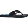 Quiksilver Men’s Flip Flop(Black Black Green)