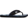 Quiksilver Men’s Flip Flop(Black Blue White)