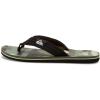 Quiksilver Men’s Flip Flop(Black Brown Green)