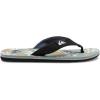 Quiksilver Men’s Flip Flop(Black Grey Green)