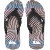 Quiksilver Men’s Flip Flop(Black Orange Grey)