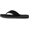 Quiksilver Men’s Flip Flop(Black White)