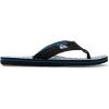 Quiksilver Men’s Flip Flop(Black White Blue)