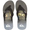 Quiksilver Men’s Flip Flop(Black Yellow)