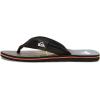 Quiksilver Men’s Flip Flop(Black Yellow)