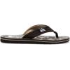 Quiksilver Men’s Flip Flop(Black/Green)